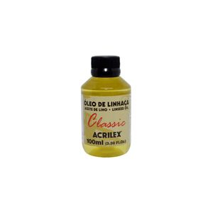 Óleo de Linhaça Classic 100ml Acrilex (1 unidade)