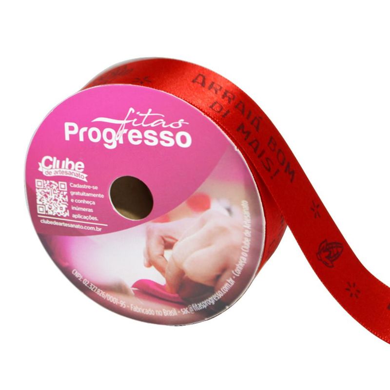 Fita-de-Cetim-ECF-005D-22mm-Cor-264-Arraia-Bom-Di-Mais-Vermelha-Progresso--10-metros-