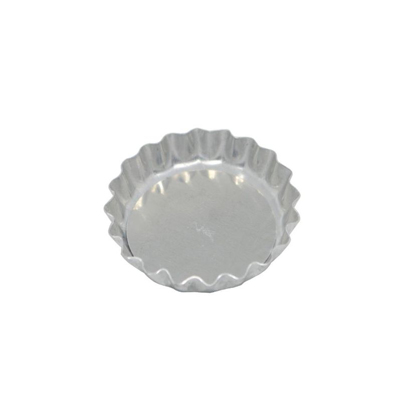 Forma-de-Aluminio-para-Torta-Crespa-Fundo-Falso-6.7cm-N.-1-Aluminio-Circular--12-unidades-