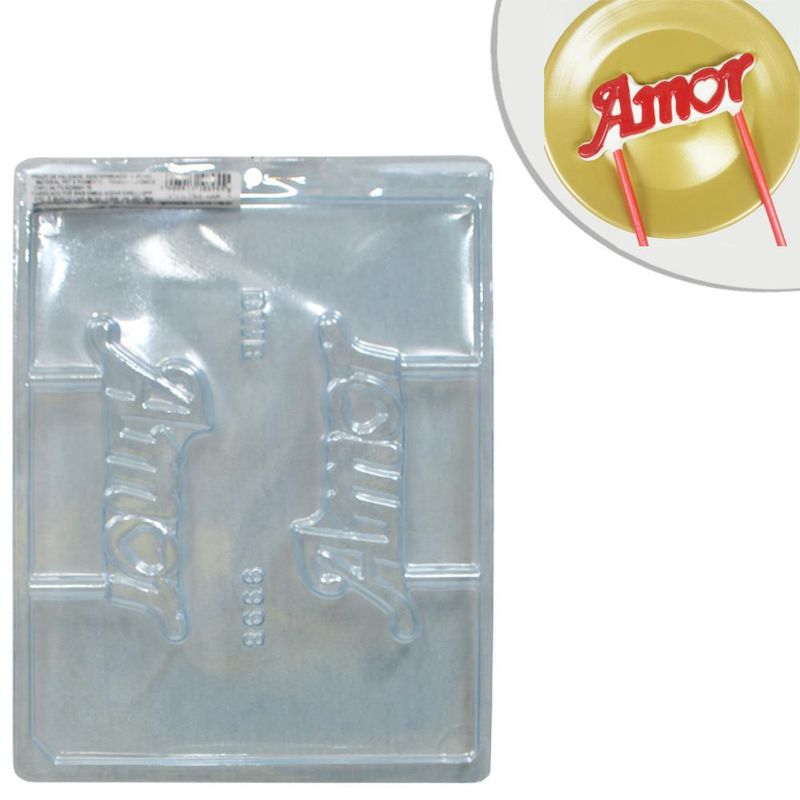 Forma-de-Acetato-Simples-Topo-de-Bolo-Amor-Ref.-9998-BWB--01-unidade-