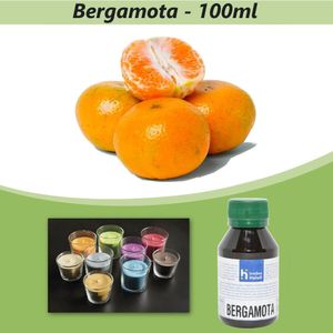 Essência Bergamota para Velas e Óleos Irmãos Haluli (100ml)