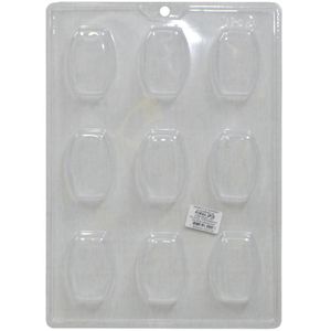Forma de Acetato Simples Semiprofissional Sabonete Natural Lisa Ref. 28 (01 unidade)