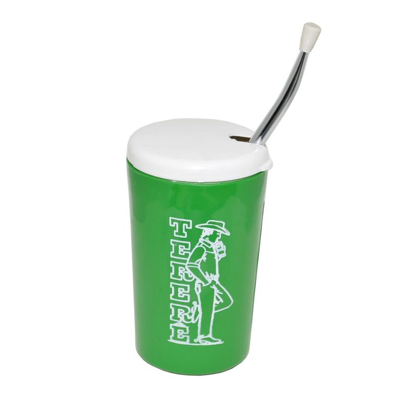 Copo com Bomba para Tereré/Chimarrão Verde 20/33 Aports (01UND)
