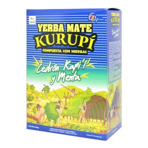 Erva-Mate composta com Menta e Capim-Limão Tereré Kurupí (500 gramas)