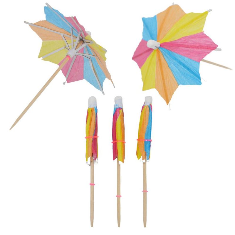 Enfeite-Decorativo-Topper-Guarda-Chuva-Colorido-Art-Lille--10-Unidades-