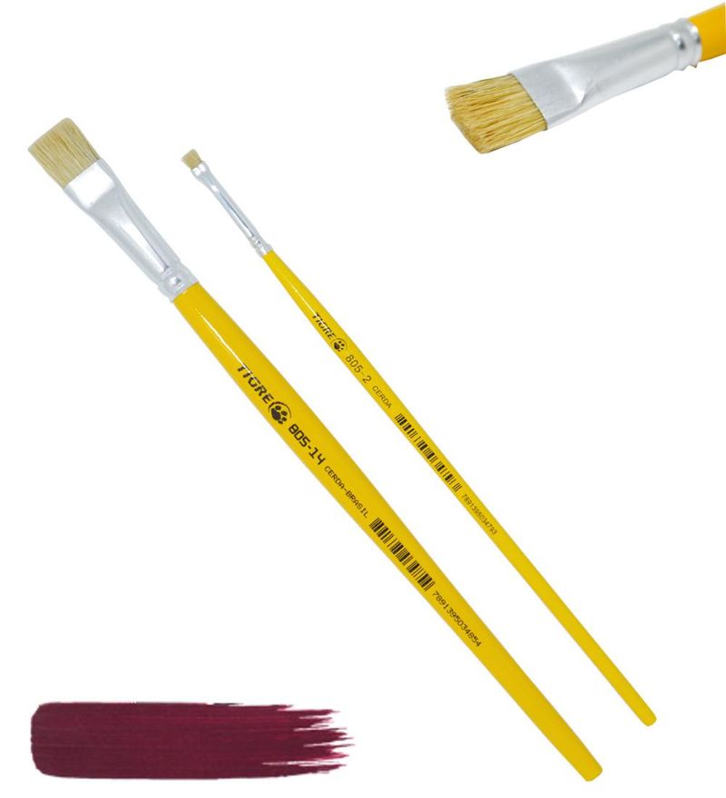 Pincel-Artistico-Chato-Cerdas-Naturais-Ref.-805-Tigre--01-unidade--Nº-02