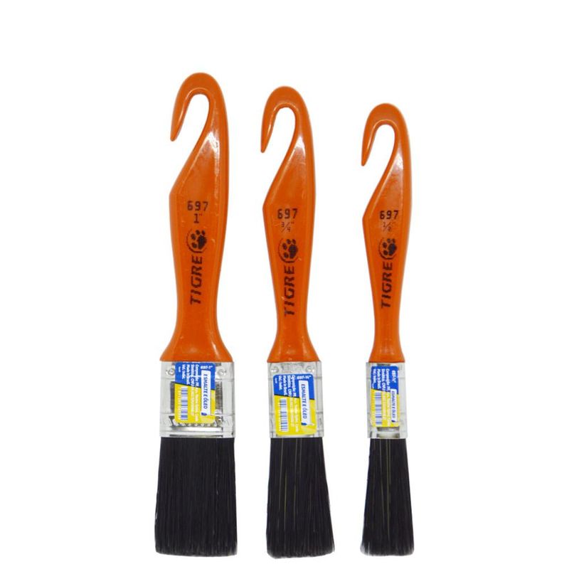 Trincha-Media-Cerda-Sintetica-Preta-Ref.-697-Tigre--01-unidade--3-4---19cm-