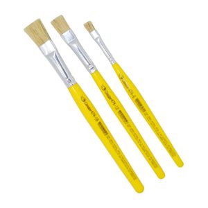 Pincel Escolar Chato Ponta Cerda Natural Ref. 474 Condor (01 unidade)