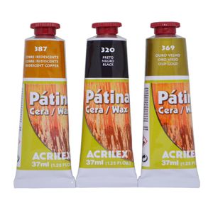 Pátina Cera / Wax 37ml Acrilex (01 unidade)