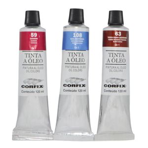 Tinta a Óleo Linha Artística e Artesanato GR 1 120ml Corfix (01 unidade)
