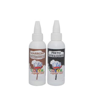 Corante Color Líquid Gel Extra Forte 60gr Chef Iceberg (01 unidade)