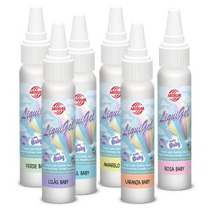 Corante Artificial LiquiGel Linha Baby 30gr Arcólor (01 unidade)