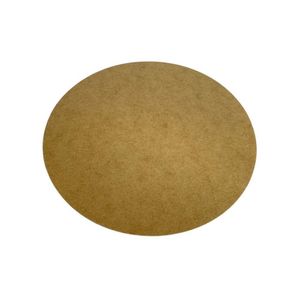 Placa de MDF Redonda 35x35cm Contraste (01 Unidade)