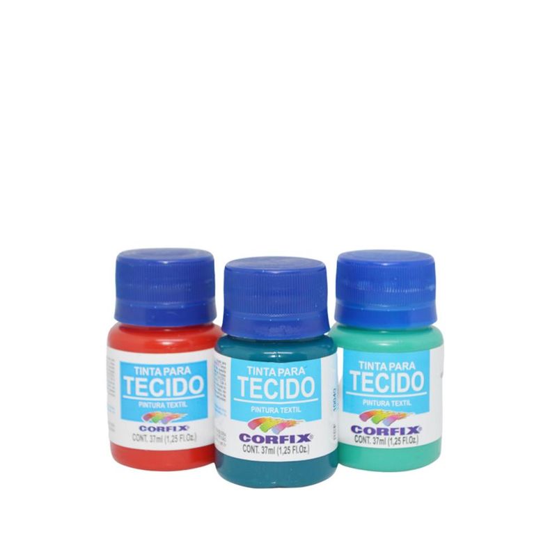 Tinta para Tecido Fosca 37ml Corfix (01 unidade)-306-amarelo-pele