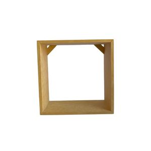 Nicho MDF Quadrado P Ref.: 16002 Contraste (01 Unidade)