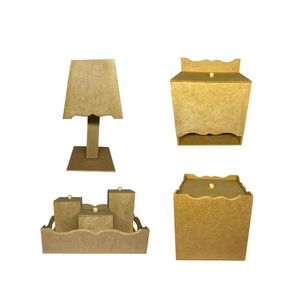 Kit Bebê Trabalhado MDF Ref. 17034 Contraste (01 Kit)
