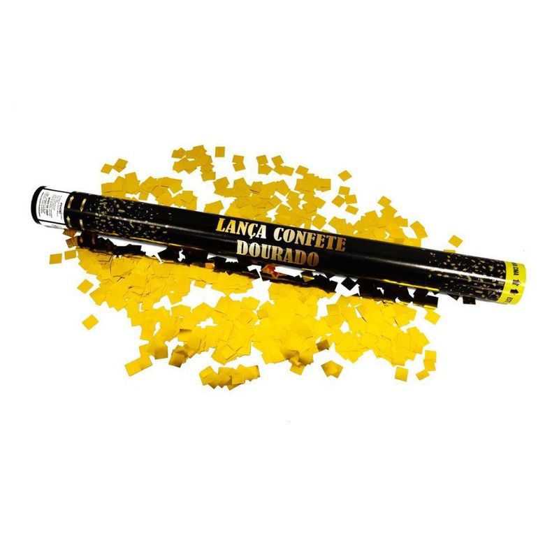 Lanca-Confete-Dourado-Metalizado-60cm-Silver-Festas--1-unidade-