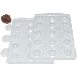 Forma de Acetato com Silicone Concha Shell Especial SP 253 3gr Ref. 3512 BWB (01 unidade)