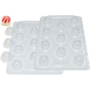 Forma de Acetato com Silicone Trufa Hélice SP 1018 11gr Ref. 3521 BWB (01 unidade)
