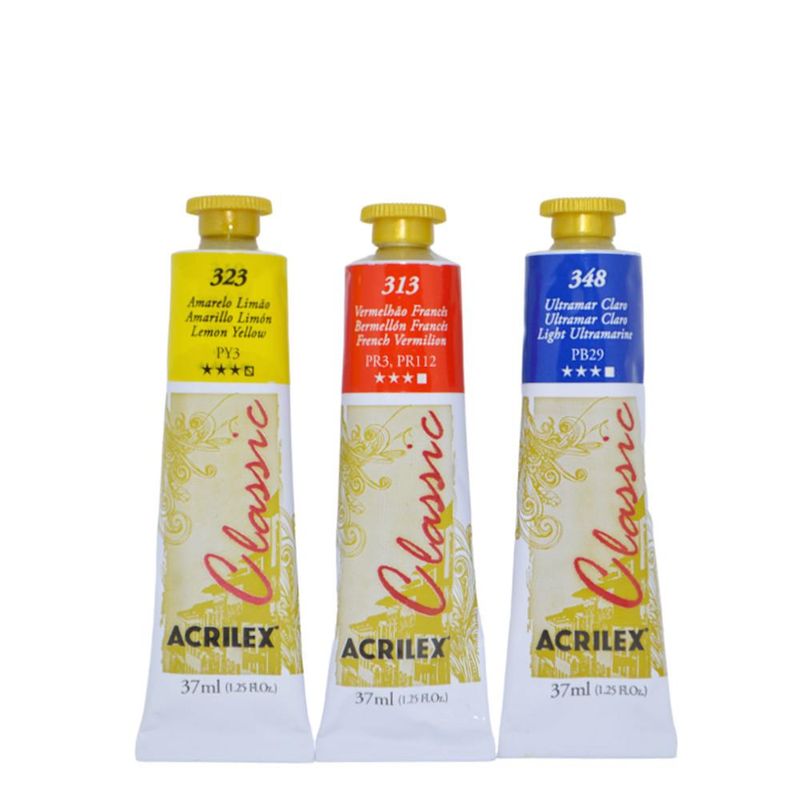Tinta-a-Oleo-Oil-Colors-Classic-37ml-Acrilex--1-unidade--319-branco-de-titanio