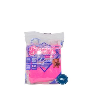 Massa Pronta para Biscuit Pink Polycol (90 gramas)
