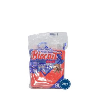 Massa Pronta para Biscuit Vermelho Intenso Polycol (90 gramas)