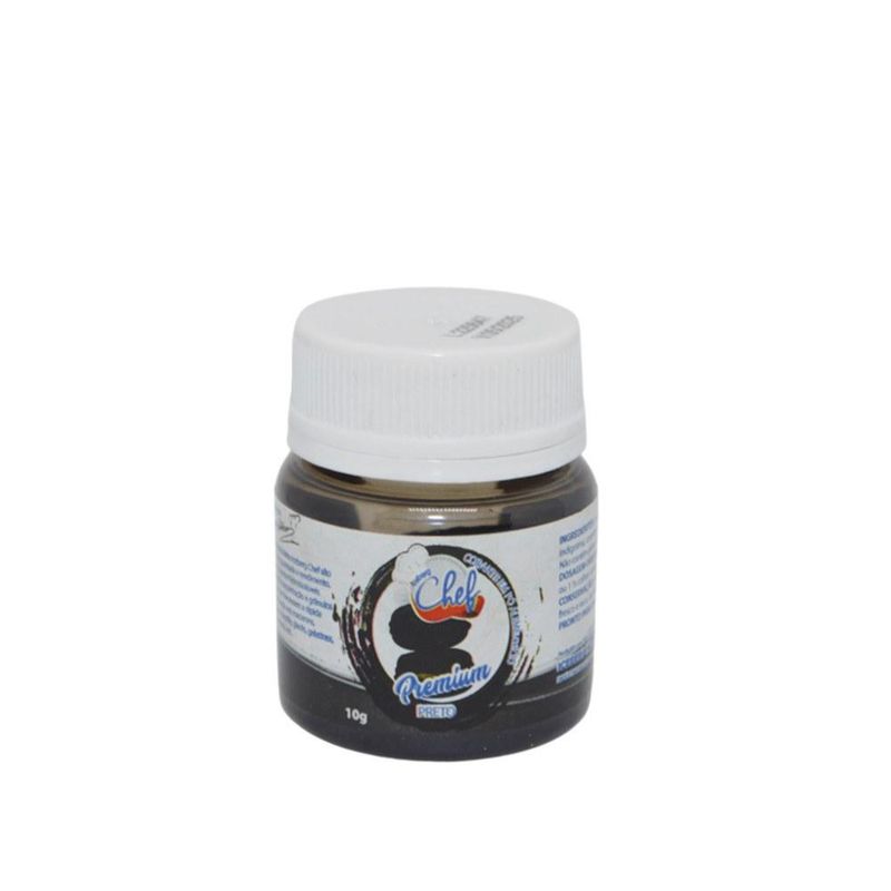 Corante-em-P�-Hidrossol�vel-Preto-Chef-Premium-Iceberg--10-gramas-