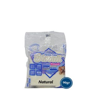 Massa Pronta para Biscuit Natural Polycol (90 gramas)