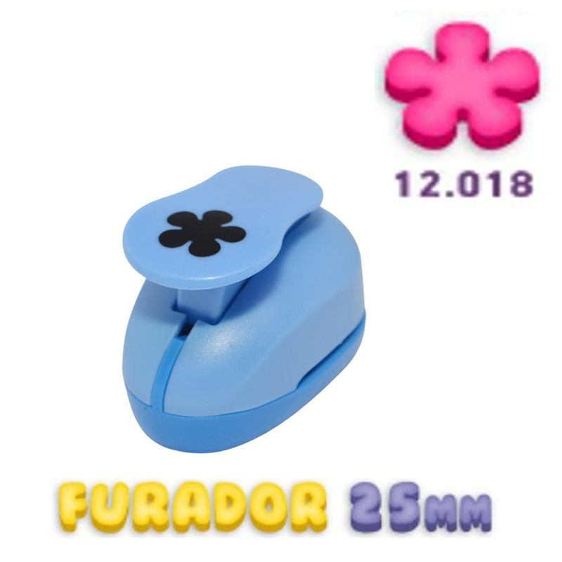 Furador-Artesanal-de-EVA-Flor-H�lice-25mm-Ref.-12018-Make---01-unidade-