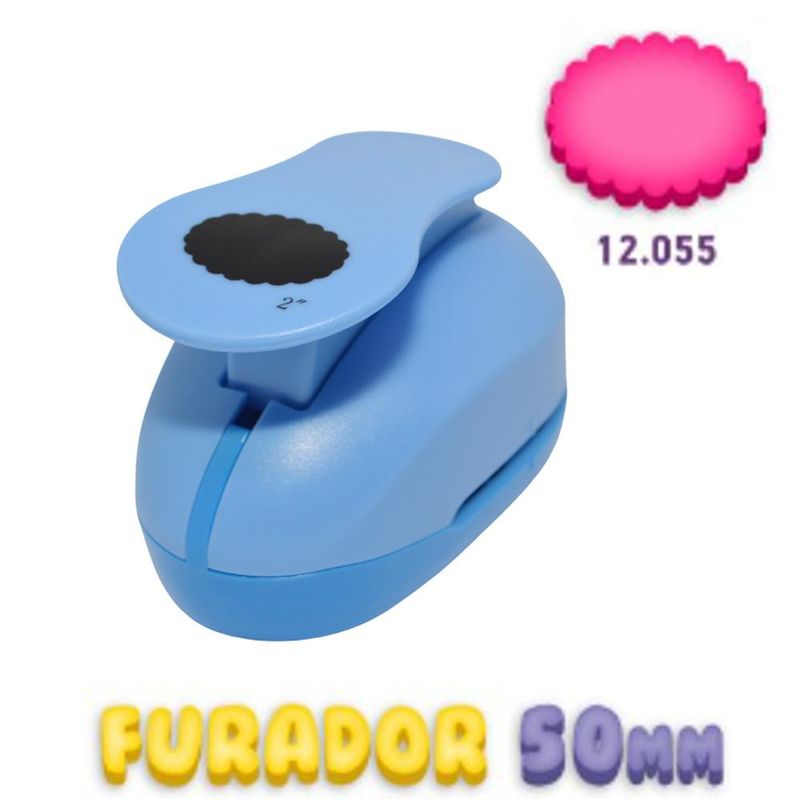 Furador-Artesanal-de-EVA-Oval-Escalopado-50mm-2--Ref.-12055-Make---01-unidade-