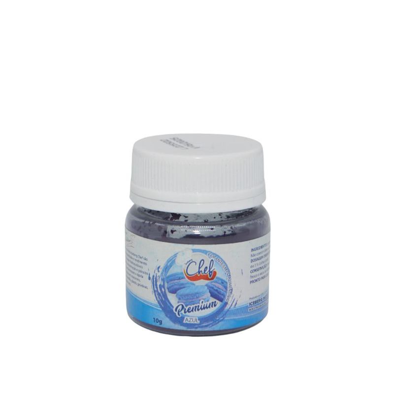 Corante-em-P�-Hidrossol�vel-Azul-Chef-Premium-Iceberg--10-gramas-