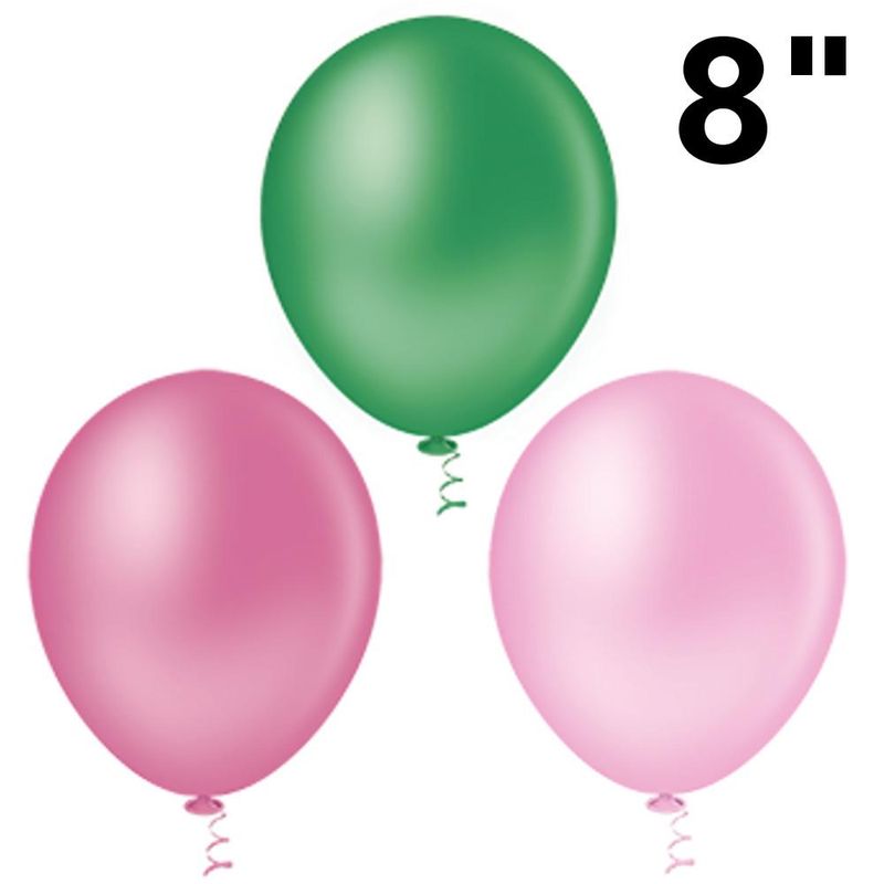 Balão de Látex Pic Pic Redondo Liso 8" Globos (50 unidades)-amarelo