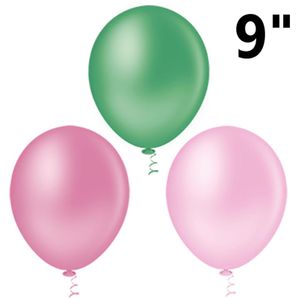 Balão de Látex Pic Pic Redondo Pérola 9" Globos (25 unidades)