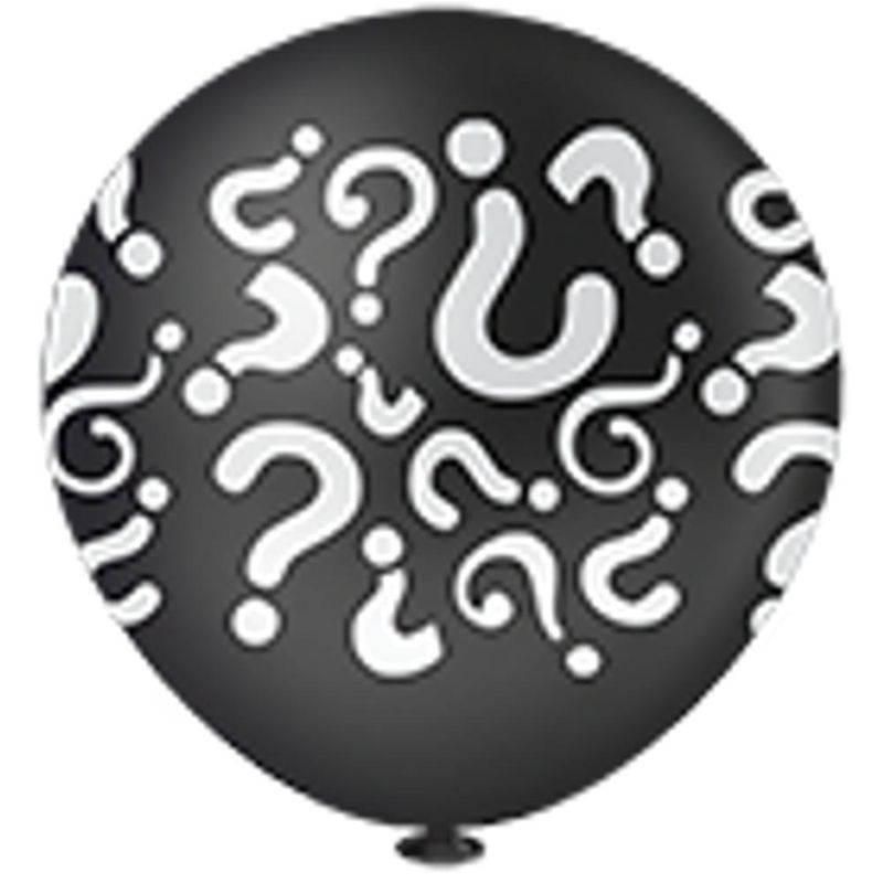 Balao-de-Latex-Pic-Pic-Max-Ball-350-Surpresa-Preto-Branco-40--Globos--01-unidade-