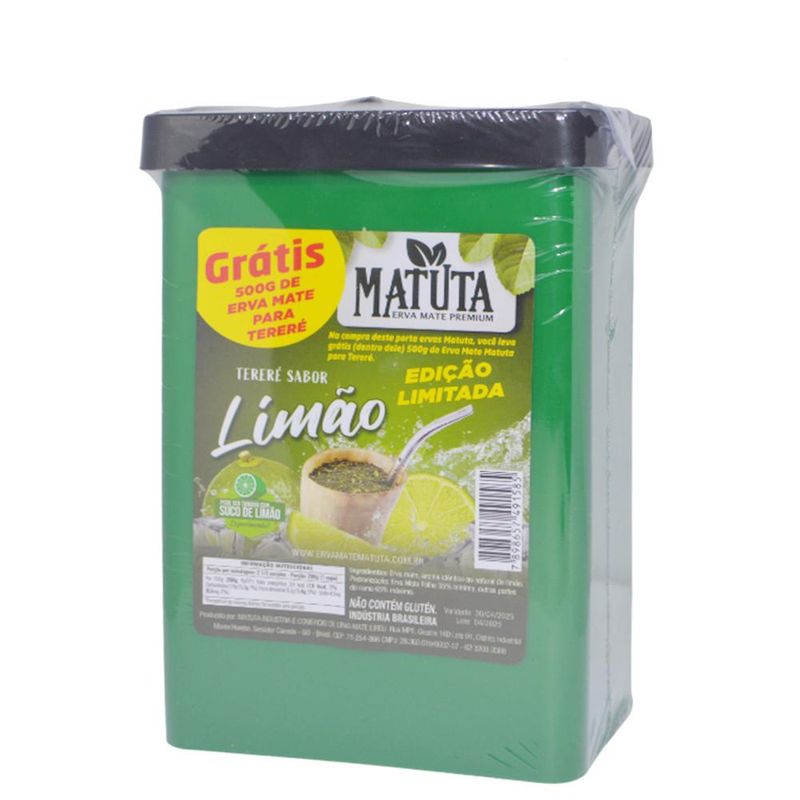 Porta-Erva-C--Erva-Mate-Terere-Sabor-Limao-Edicao-Limitada-Matuta--500-gramas-