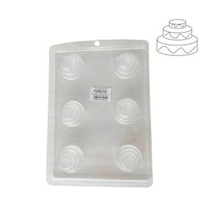 Forma de Acetato Simples Bombom Bolo Ref. 4032 Crystal Forming (01 Unidade)