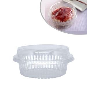 Pote Redondo Transparente C/ Tampa Ref. G 640 170ml Galvanotek (Kit com 10 unidades)