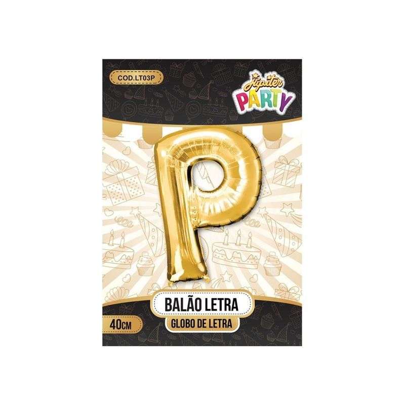 Balao-Metalizado-Globo-Letra-P-Dourado-40cm-Jupiter-Party--01-Unidade-