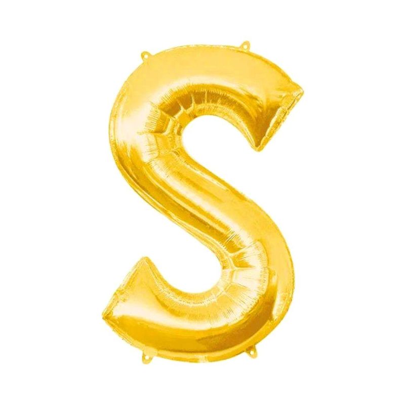 Balao-Metalizado-Globo-Letra-S-Dourado-40cm-Jupiter-Party--01-Unidade-