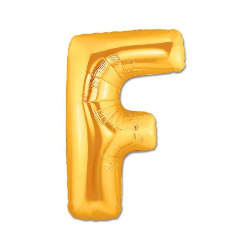 Balao-Metalizado-Globo-Letra-F-Dourado-40cm-Jupiter-Party--01-Unidade-