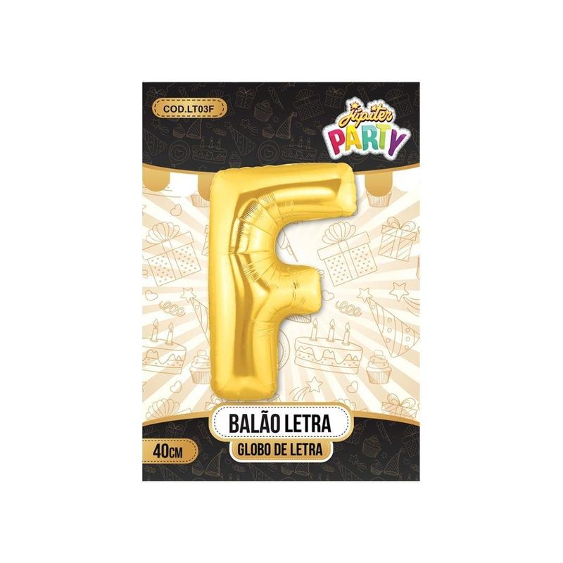 Balao-Metalizado-Globo-Letra-F-Dourado-40cm-Jupiter-Party--01-Unidade-