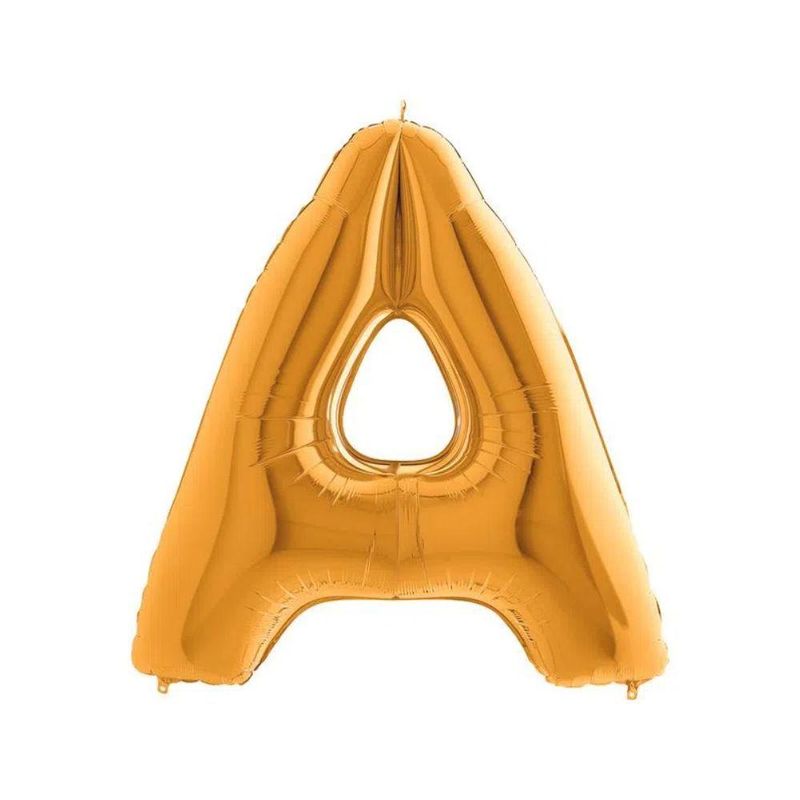 Balao-Metalizado-Globo-Letra-A-Dourado-40cm-Jupiter-Party--01-Unidade-