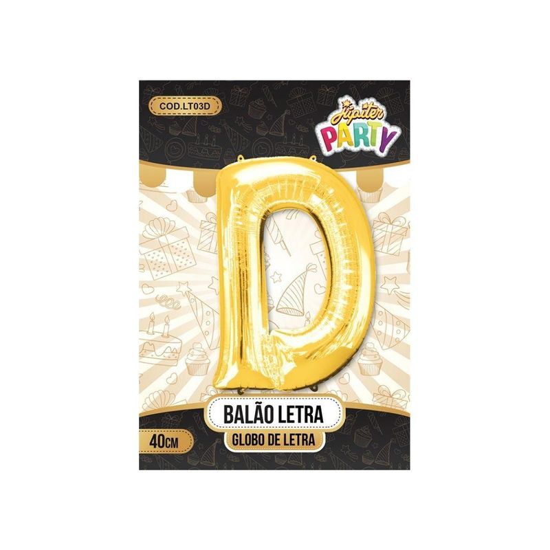 Balao-Metalizado-Globo-Letra-D-Dourado-40cm-Jupiter-Party--01-Unidade-