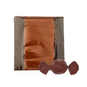 Embalagem para Trufas e Bombons Lisa Marrom Café Cromus (100 Unidades)