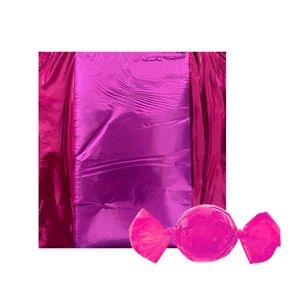 Embalagem para Trufas e Bombons Liso Pink Carber (100 Unidades)