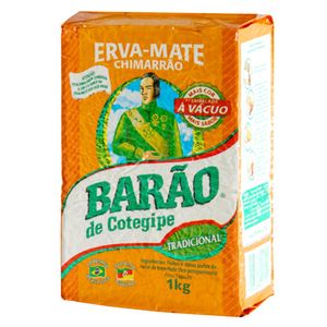 Erva-Mate Tradicional à Vácuo Barão (1KG)