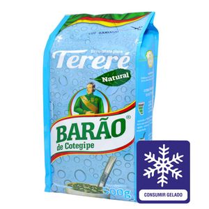 Erva-mate Tereré Natural (embalagem azul) Barão (500 gramas)
