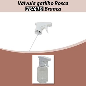 Válvula Gatilho Rosca 28/410 Branco (01 unidade)