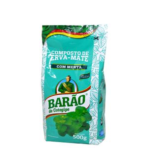 Composto de Erva-Mate com Menta Barão (500 gramas)