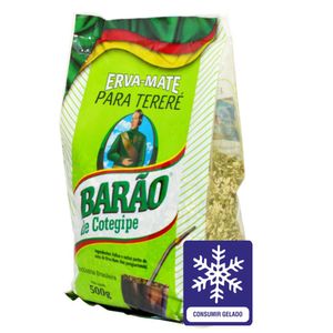 Erva-mate Tereré em Embalagem Plástica Barão (500G)